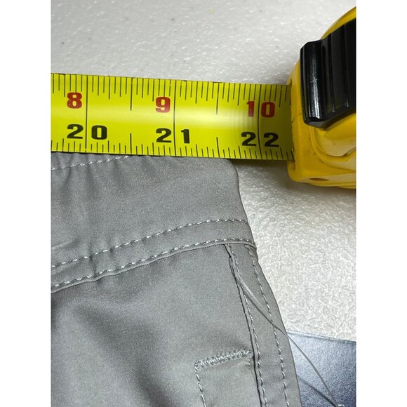 Trinity Coast Size 2XB Swim Trunks color block gray and black 9" Inseam Elastic - Picture 4 of 12